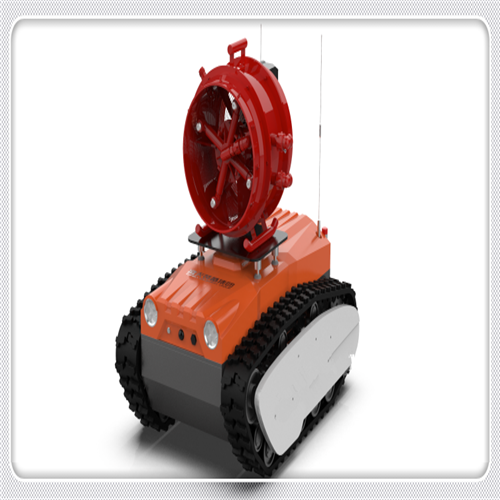 RXR-MC4BD防爆消防高倍数泡沫炮灭火侦察机器人